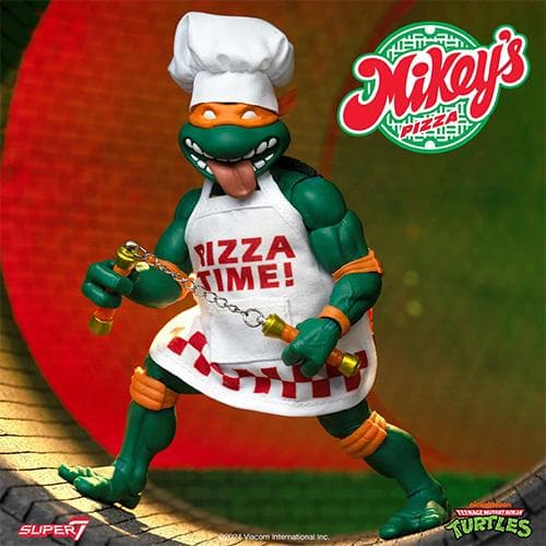 Super7 TMNT ニンジャタートルズ ミケランジェロ ピザシェフ ver.