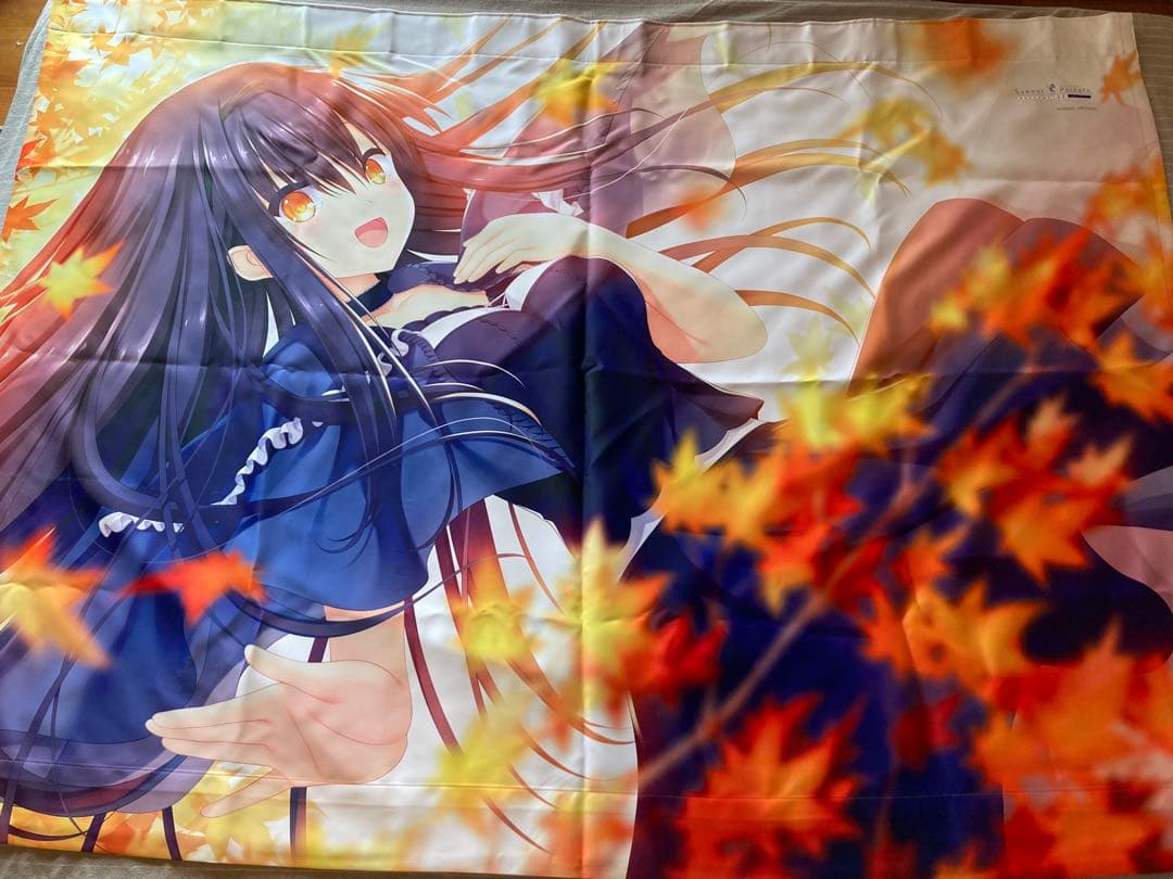 カーテン魂 /久島鴎（紅葉）カーテン／遮光生地仕様（販売終了）180×130