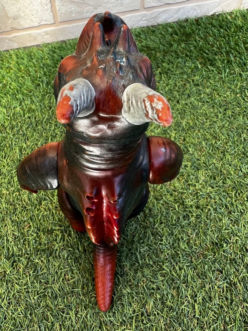 希少ビンテージ円谷プロ　マルサン　ウルトラQ地底怪獣パゴス約22.5cm