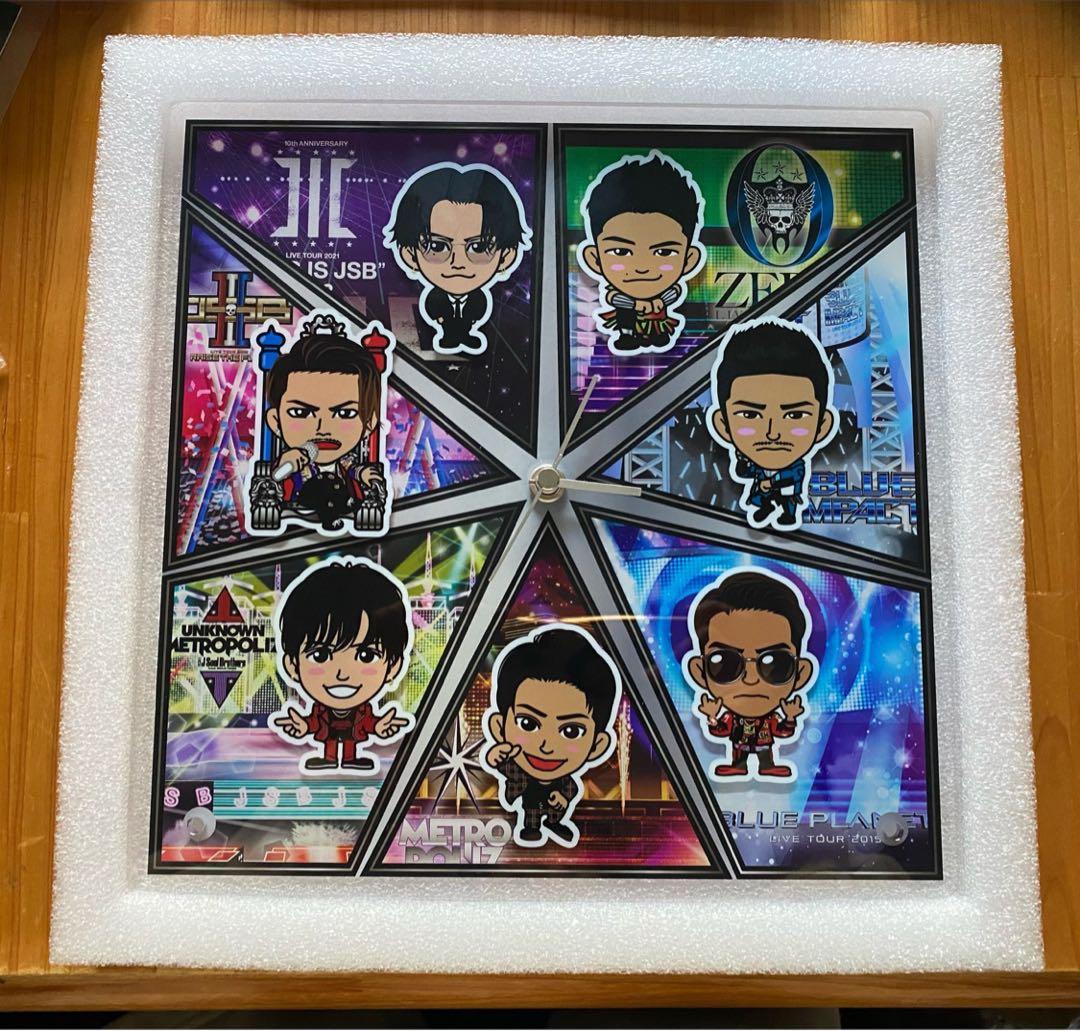 プロフ必読 三代目 アクリルクロック