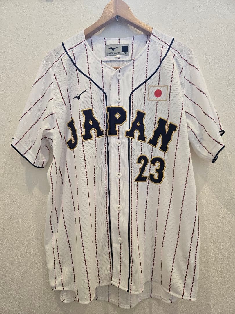 未使用！阪神タイガース 侍ジャパン レプリカユニフォーム 森下選手 サイズL