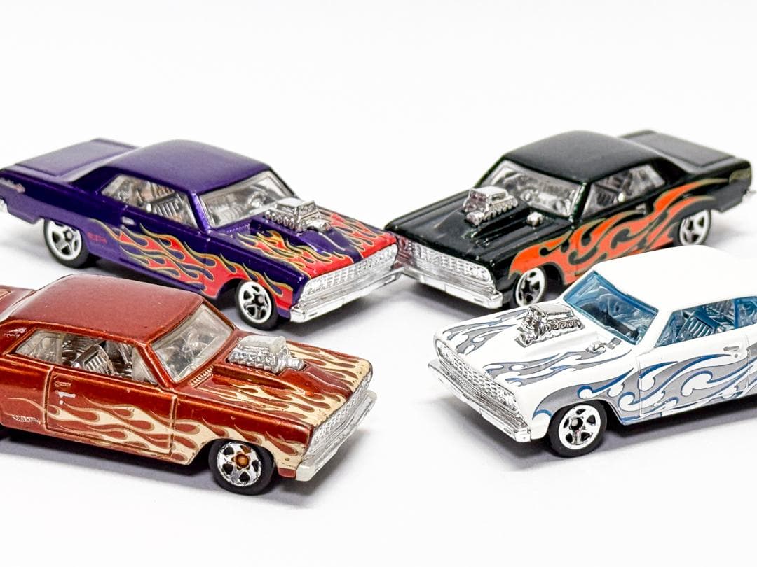 ホットウィール ★ 64 CHEVY CHEVELLE SS ★ 4台セット