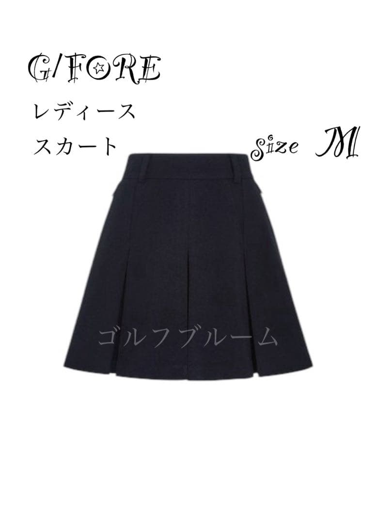 新品未使用☆新作☆G/FOREジーフォア プリーツスカートsizeM