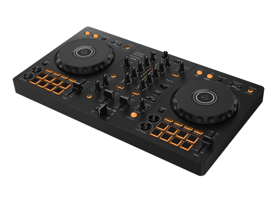 DDJ FLX4 2チャンネル 黒