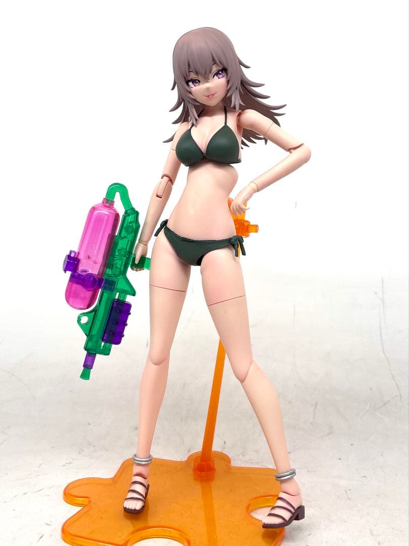 創彩少女庭園一条 星羅【水着】ヘアアレンジVer. ウルフさんカラー　完成品