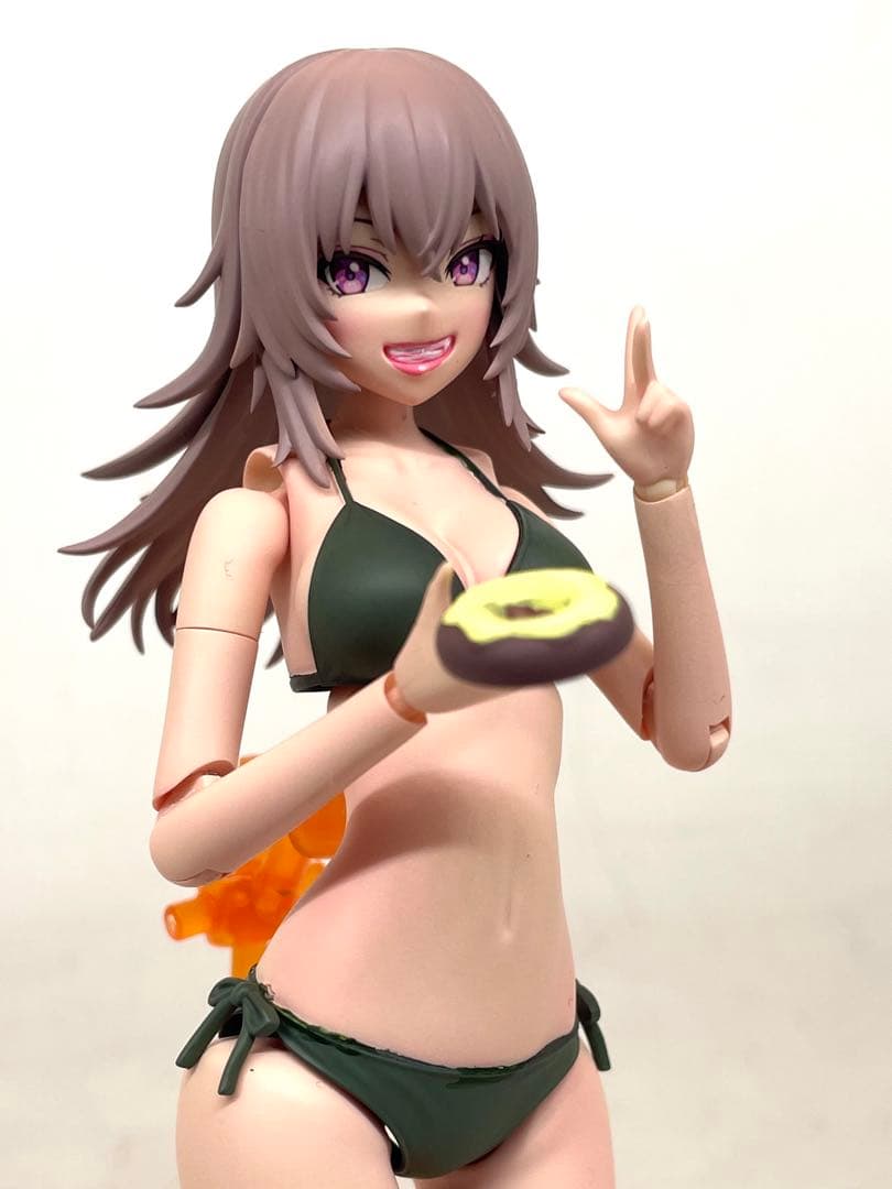 創彩少女庭園一条 星羅【水着】ヘアアレンジVer. ウルフさんカラー　完成品