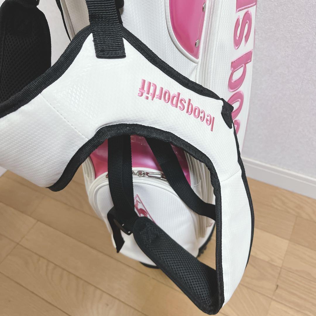 K114 lecoq sportif ルコック スタンド式キャディバッグ 軽量