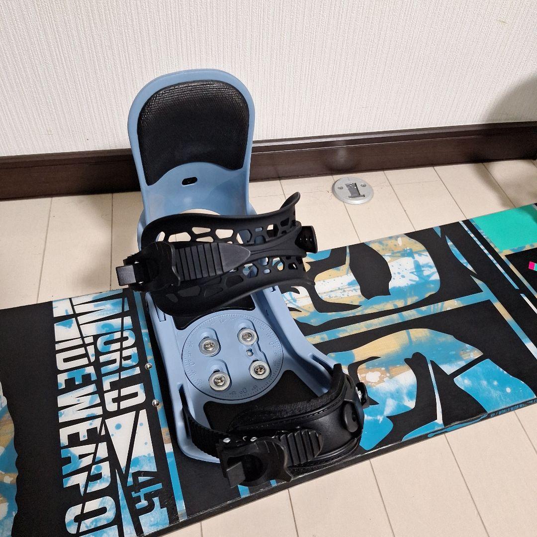 スノーボードセット　K2ワールドワイドウエポン145センチ ピジョンピークス
