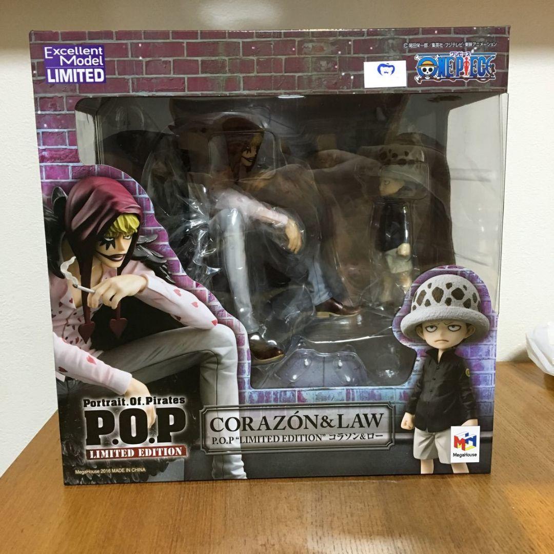 ワンピースフィギュア コラソン＆ローPOP 新品未開封　初版