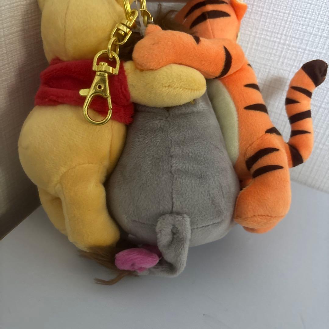 ディズニー　プーさん＆フレンズ　HUG ぬいぐるみ キーチェーン キーホルダー