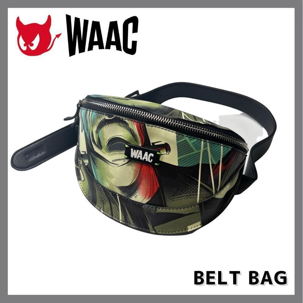 新品　未使用　WAAC ワック　ウエストポーチ　韓国ゴルフブランド