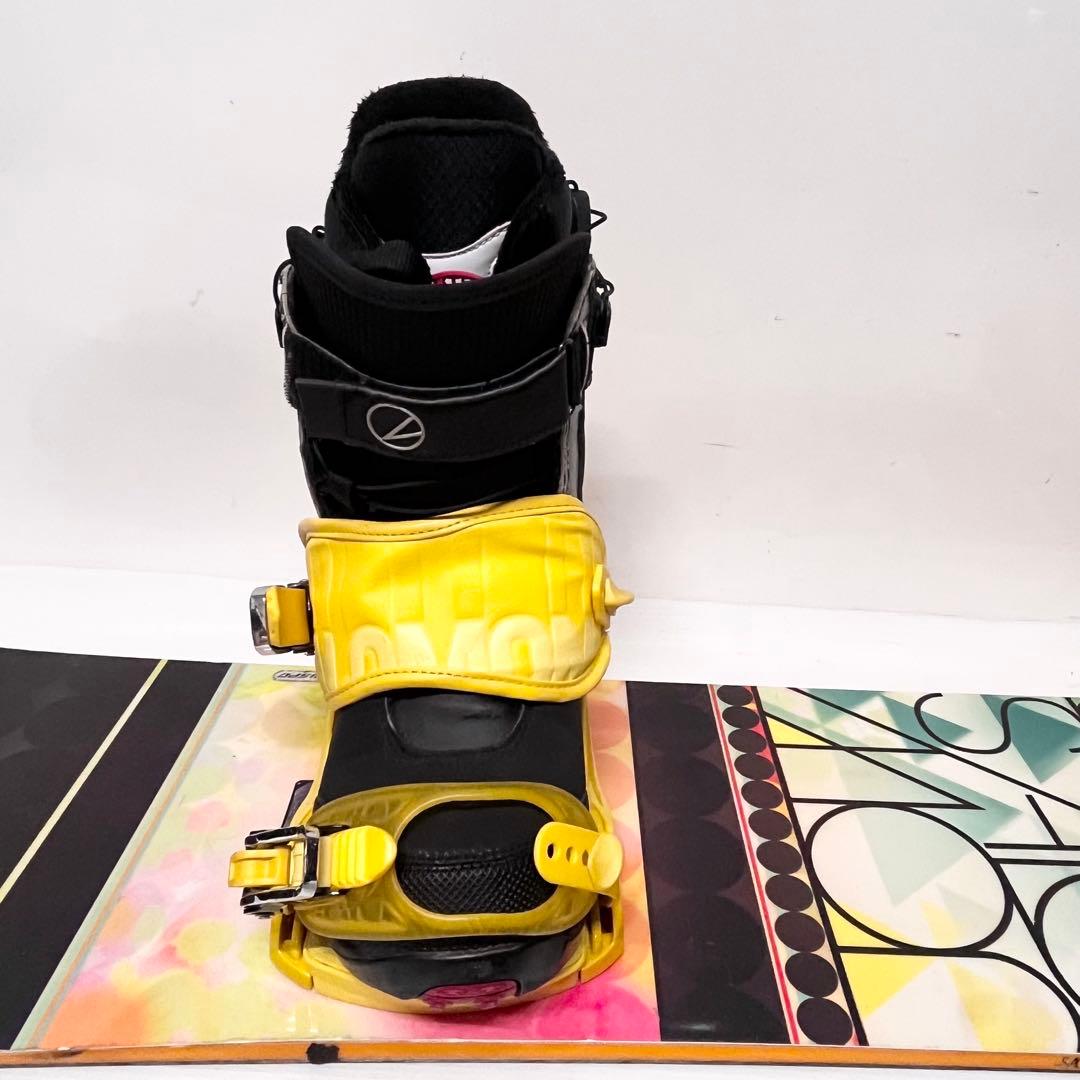 SALOMON レディース　スノボセット　サロモン　スノーボード　ビンディング
