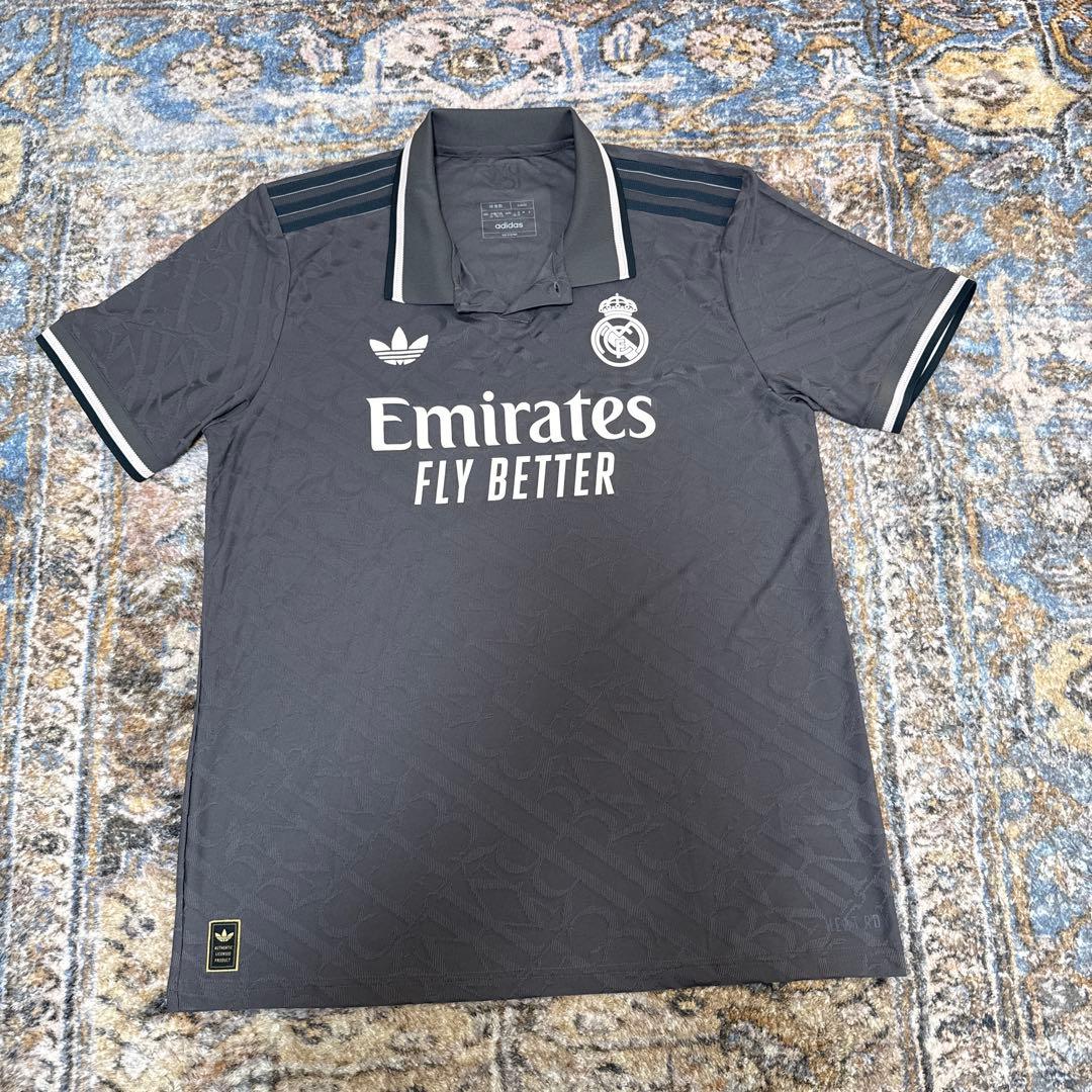 adidas レアル・マドリード 3XL グレー シャツ