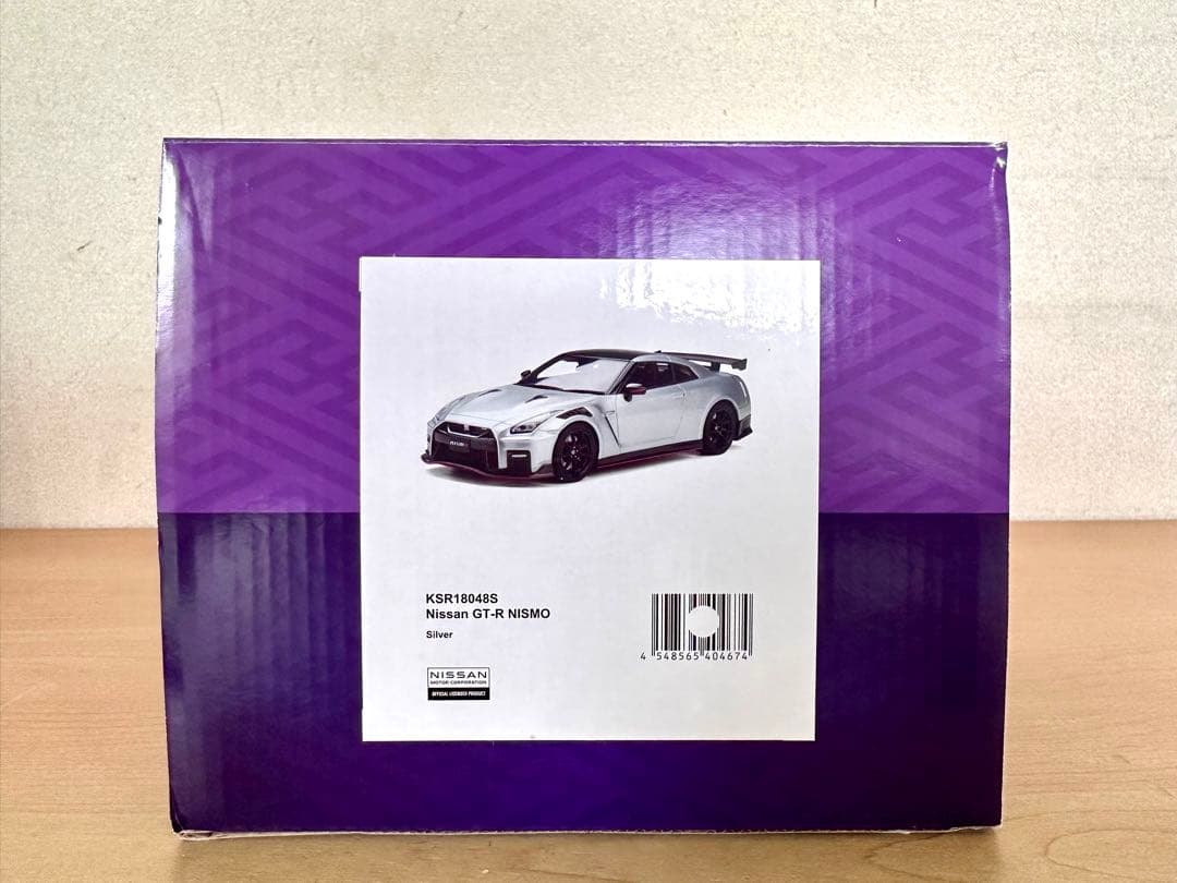 京商 サムライ 1/18 日産 GT-R NISMO 限定 700個 シルバー