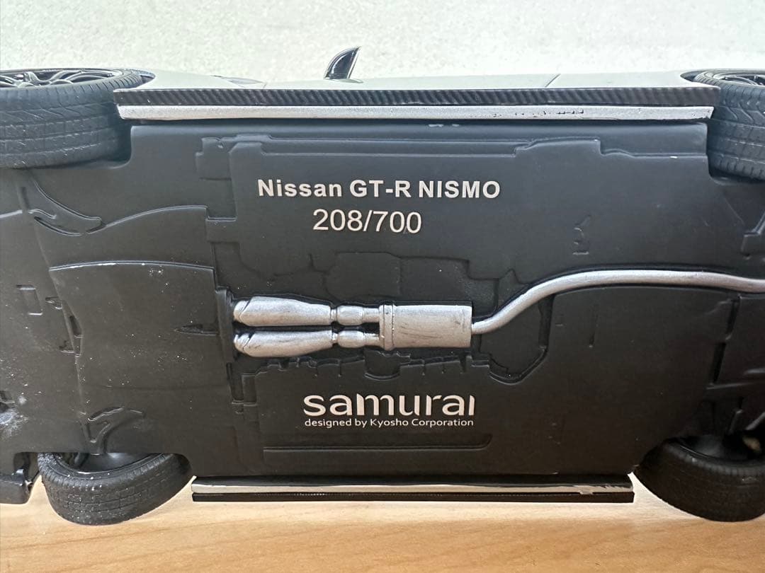 京商 サムライ 1/18 日産 GT-R NISMO 限定 700個 シルバー