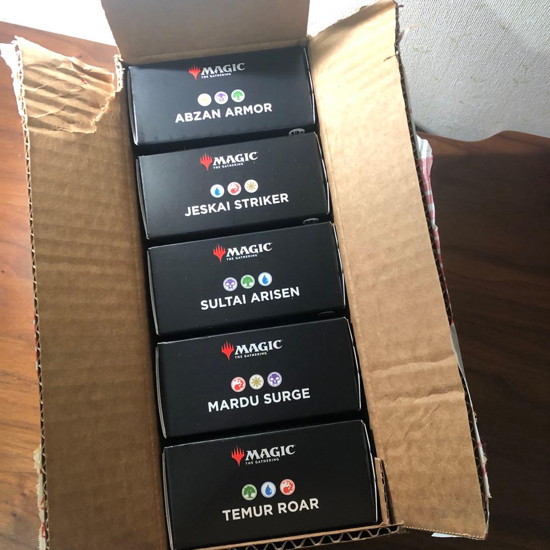 TARKIR COMMANDER all 5 EN タルキール統率者