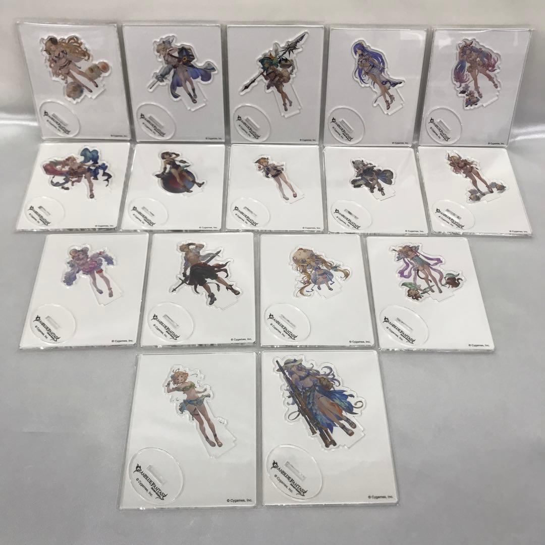 グラブルEXTRAフェス2021 アクリルスタンド2021 全16種セット