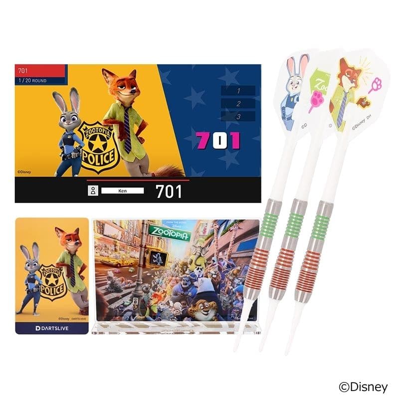 【新品】ズートピア ダーツセット