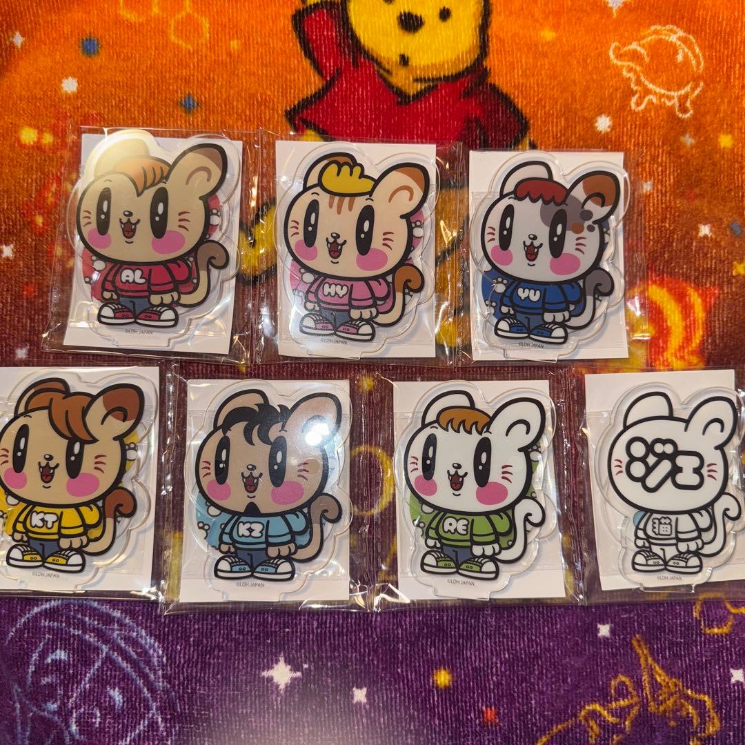 【ジェ猫 GENERATIONS】アクリルスタンド 全7種コンプセット