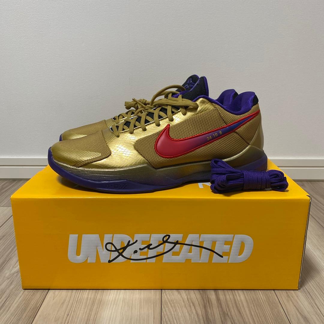 NIKE KOBE V PROTRO × UNDEFEATED
