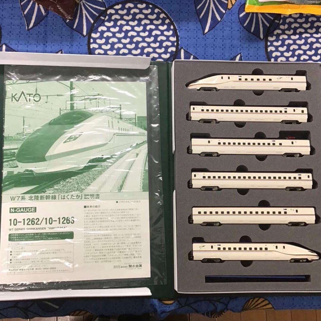 KATO W7系新幹線はくたか 6両と、はくたかボディ6両、Nゲージセット