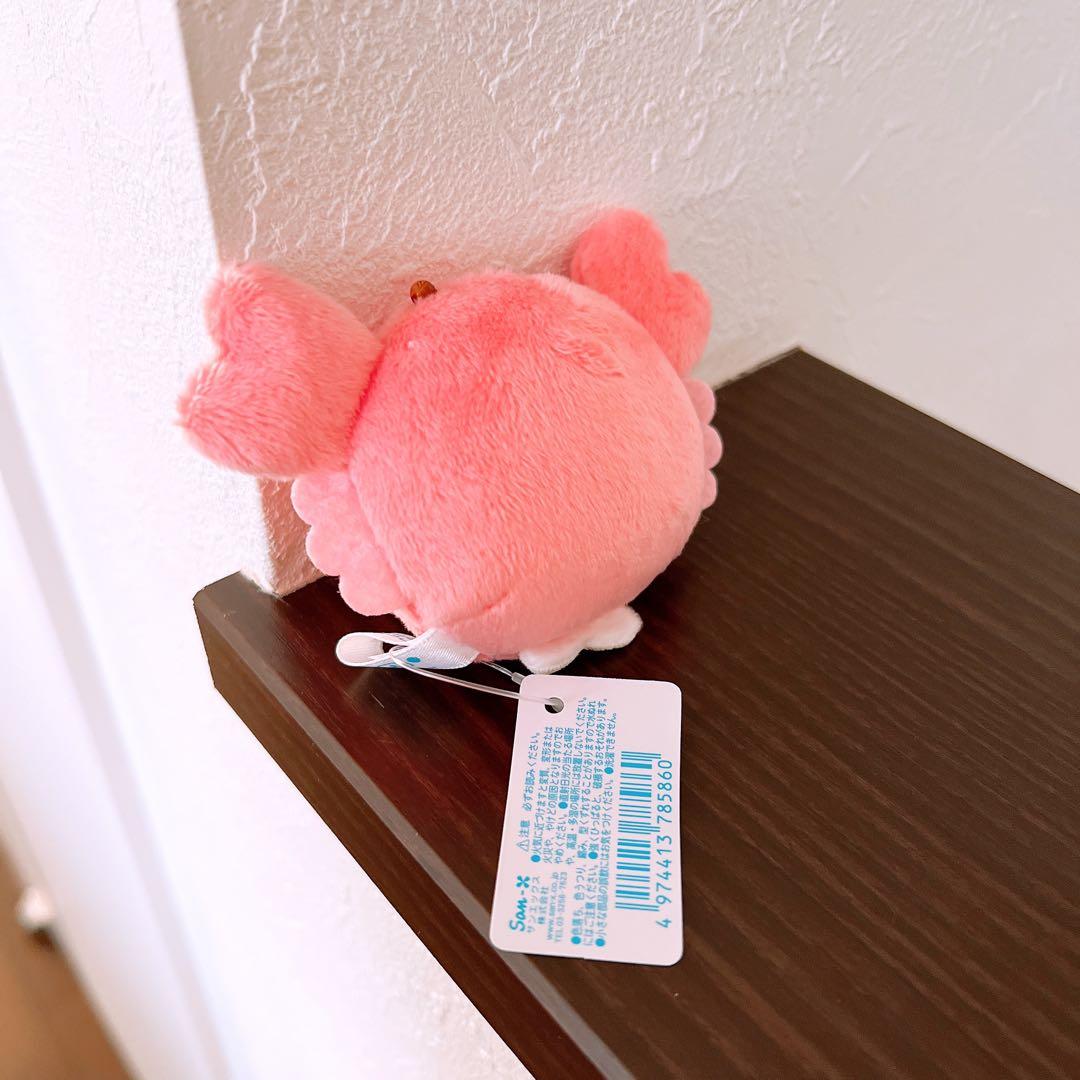 まめゴマ　おうちでうみきぶんでプ　カニ　てのりぬいぐるみ