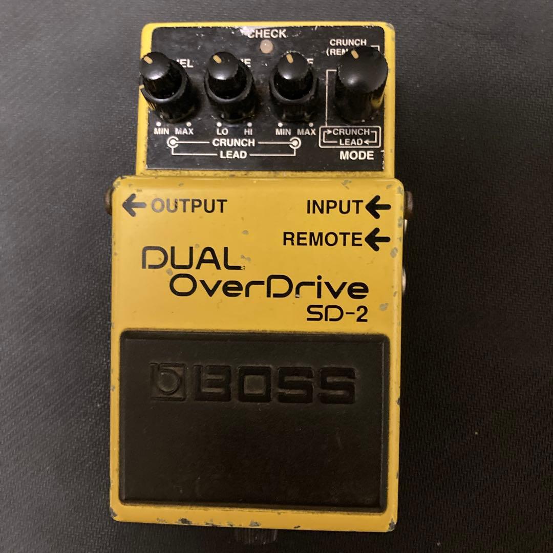 BOSS SD-2 デュアルオーバードライブ ＋FS-5L