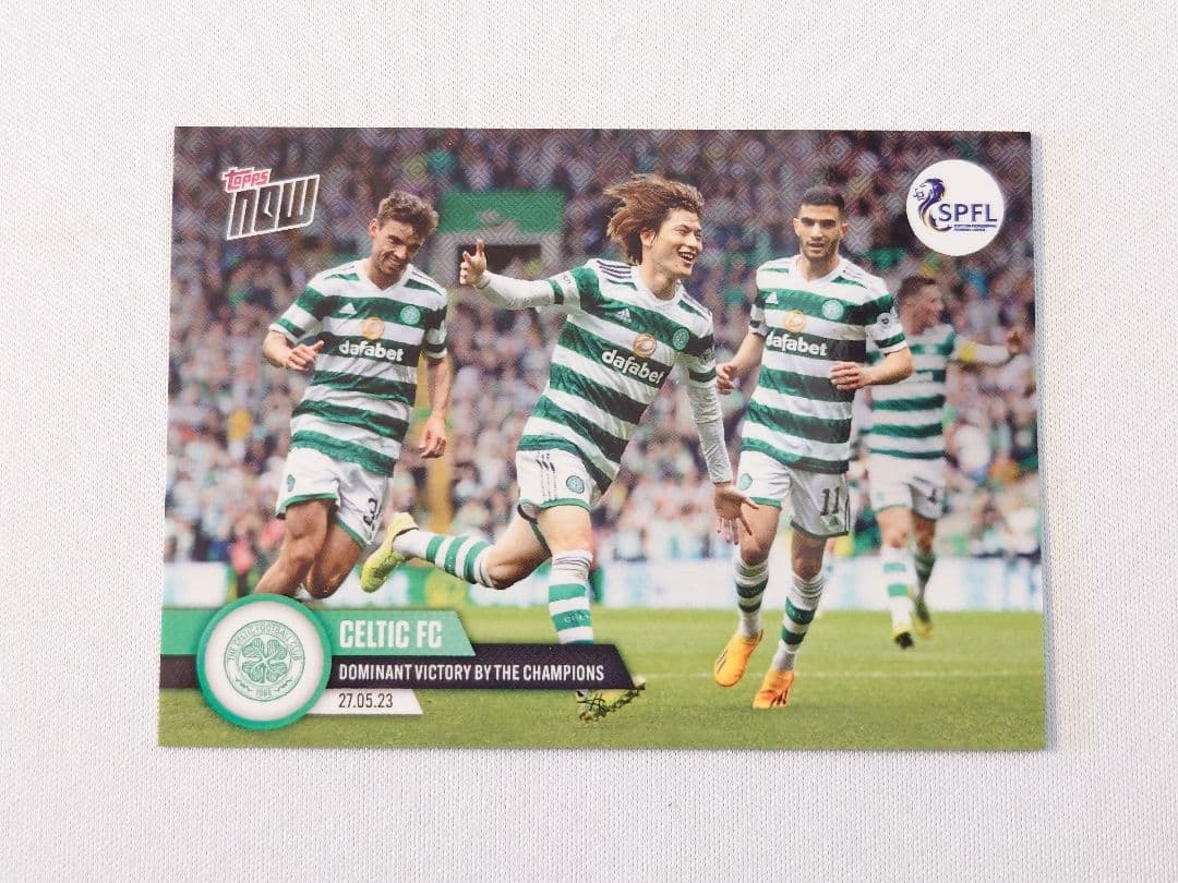 topps now 古橋亨梧 セルティック 日本代表 #010 16