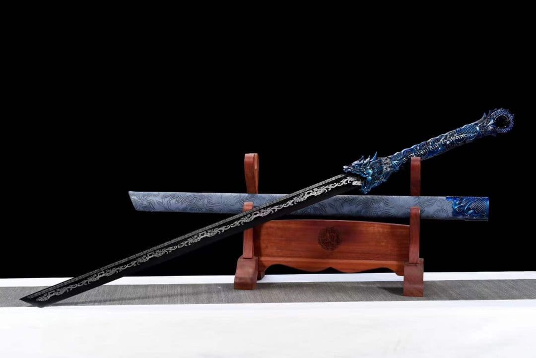 『魔龍唐横刀』20230324 古兵器 武具　　日本刀　模造刀 居合刀 長尺