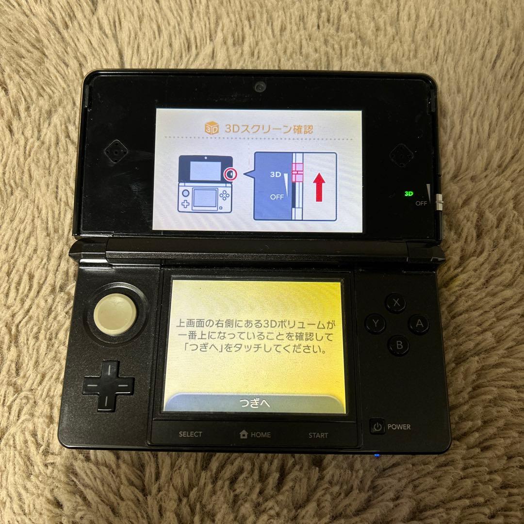 ニンテンドー3DS 充電器、カセット付き
