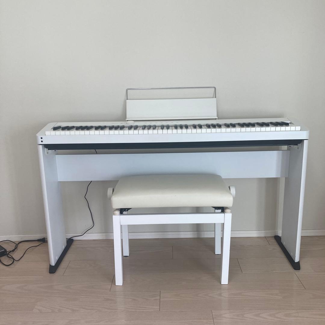 Casio PX-S1000 ホワイト デジタルピアノ 椅子付き