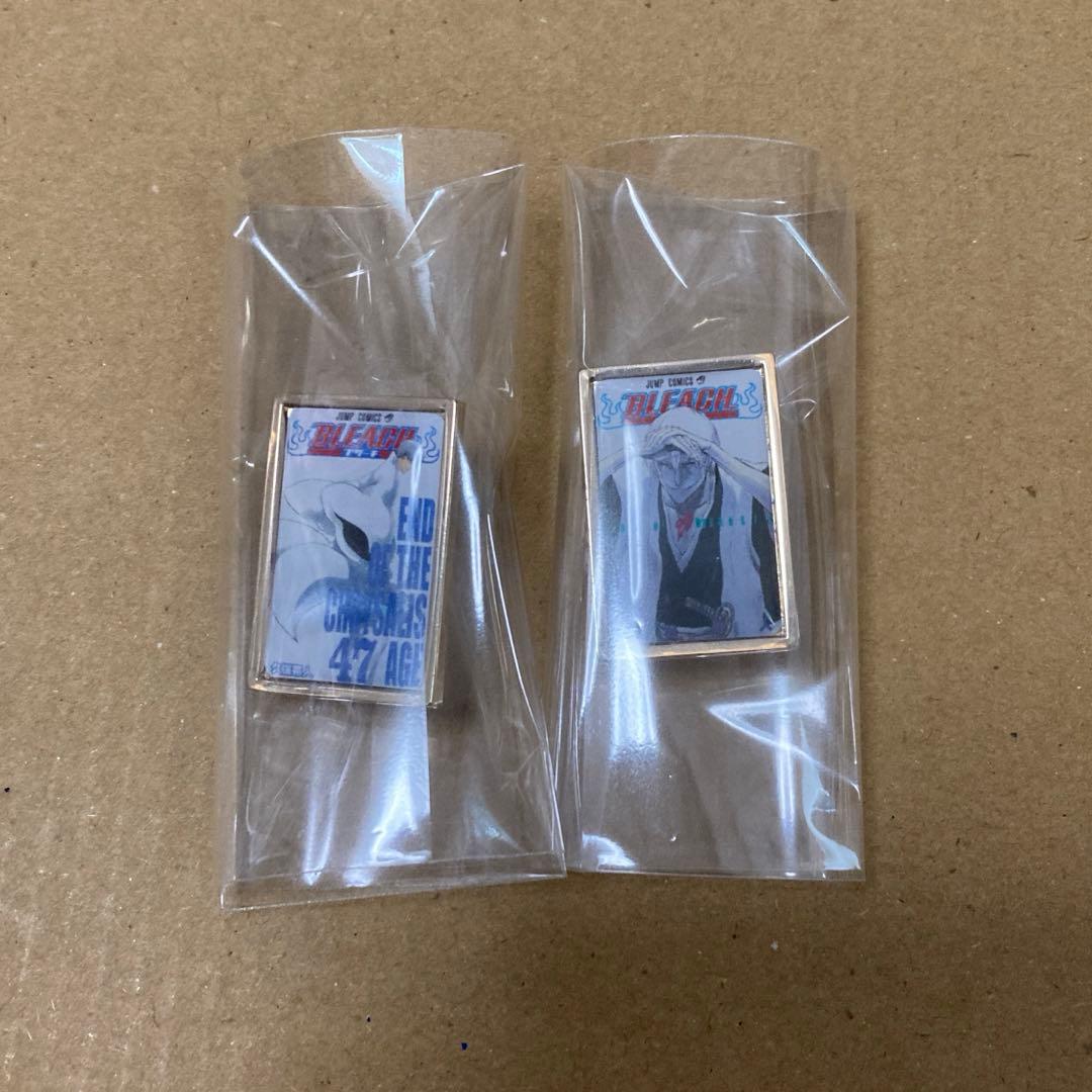 BLEACH 市丸ギン ピンズ コミックカバーイラスト ピンバッジ ジャンプ展