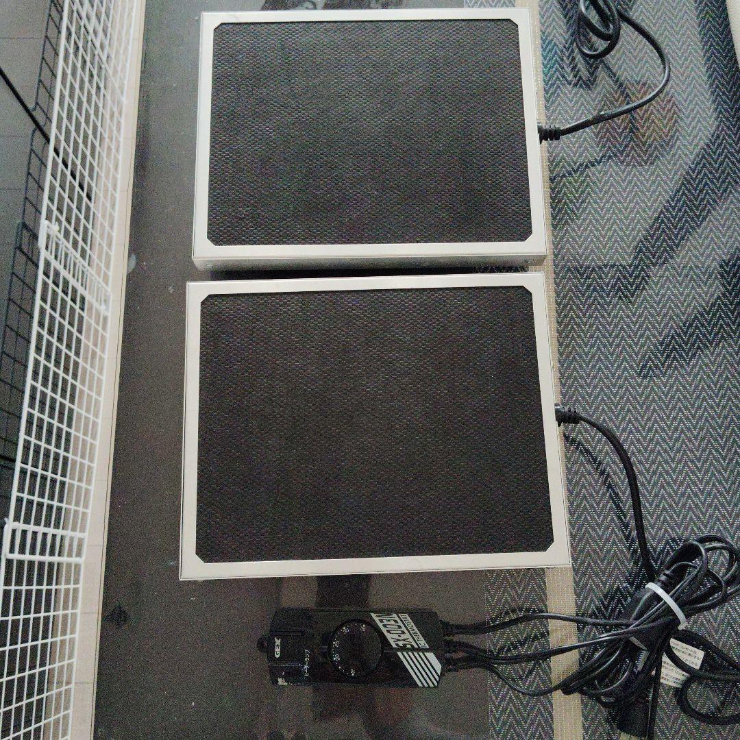 爬虫類用ヒーター 暖突М　2枚　 GEX ICサーモスタット　セット