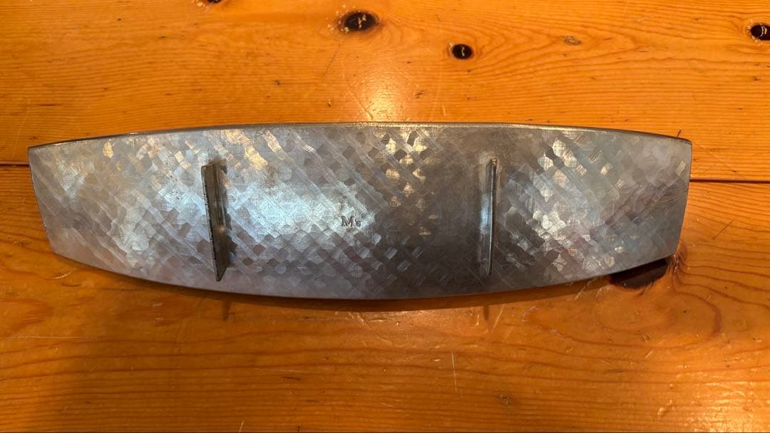 作家もの 錫製 花器 馬渡喜穂
