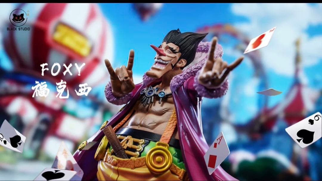 ワンピース フォクシー ガレージキット ガレキ スタチュー①