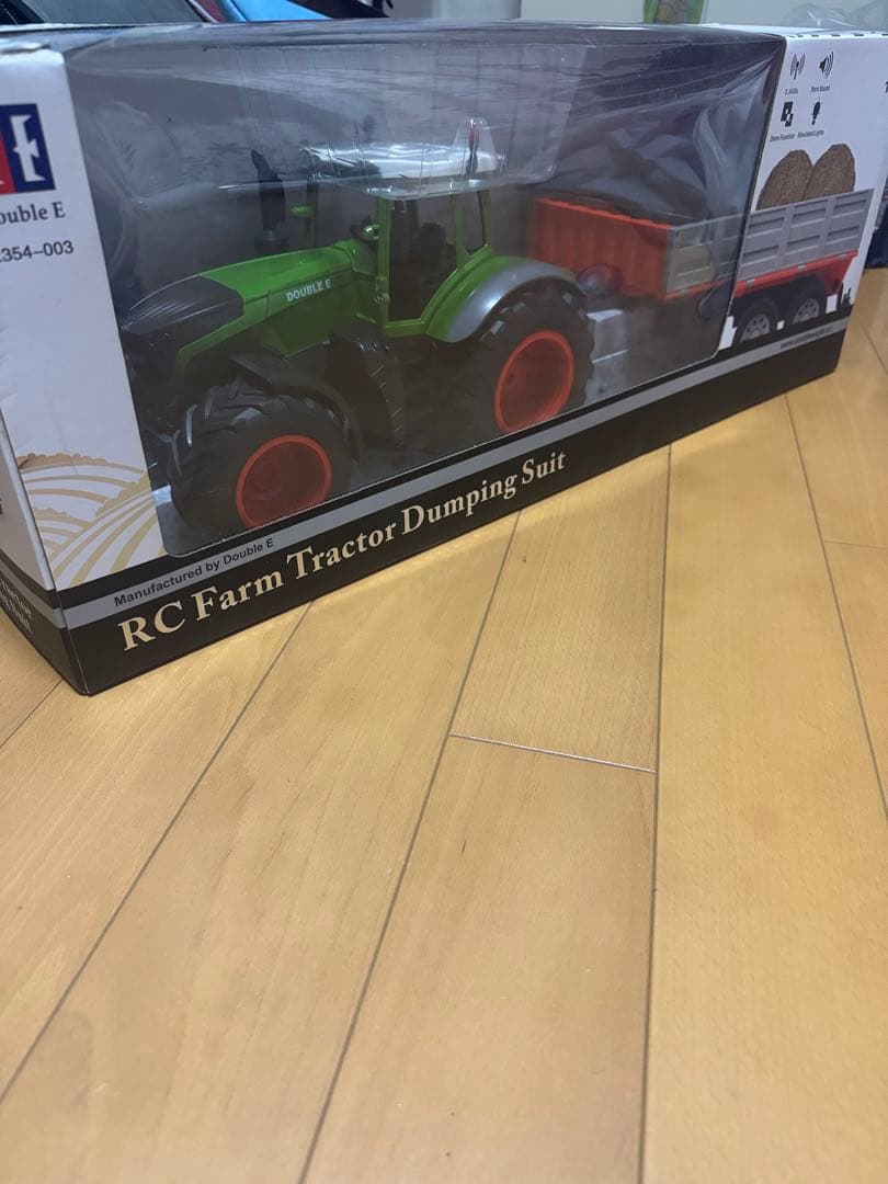 1/16スケール　トラクター　ダンプトレーラー付き