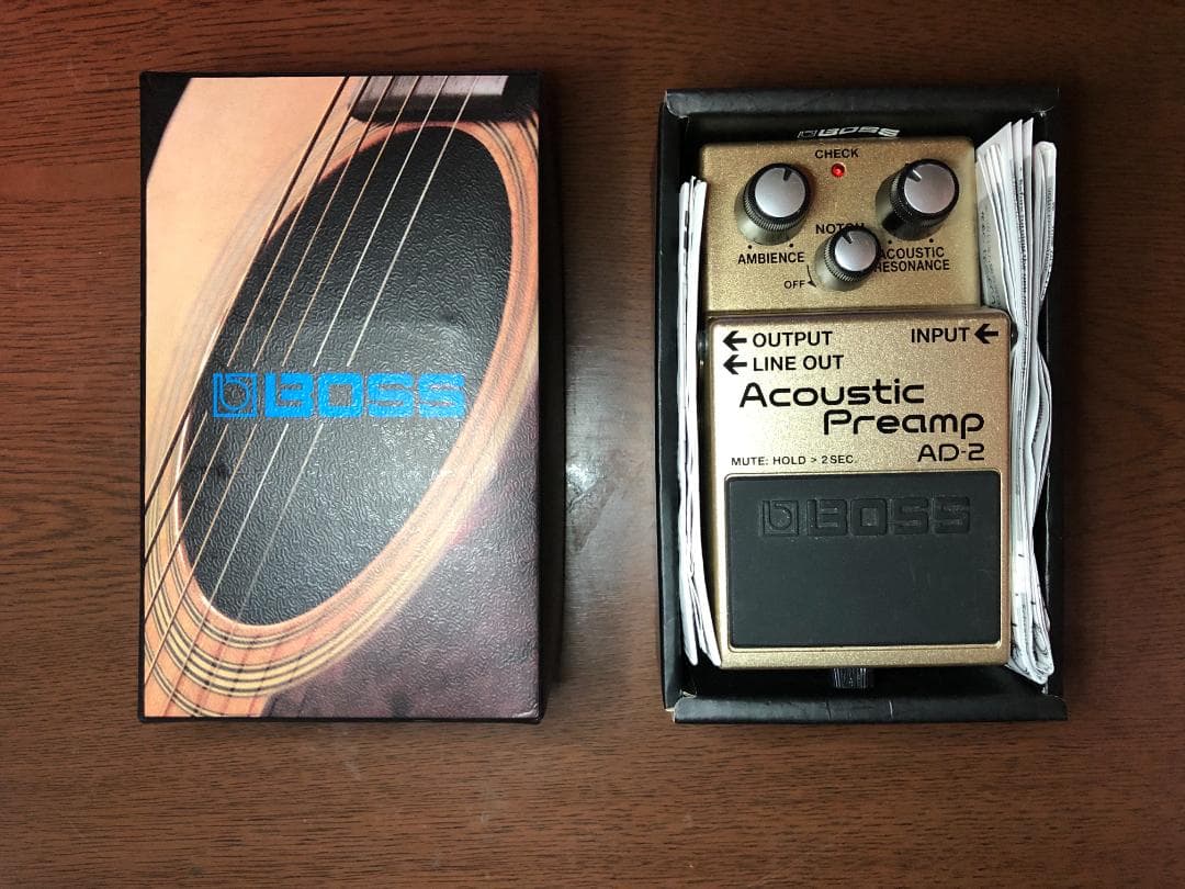 BOSS アコースティックプリアンプ AD-2