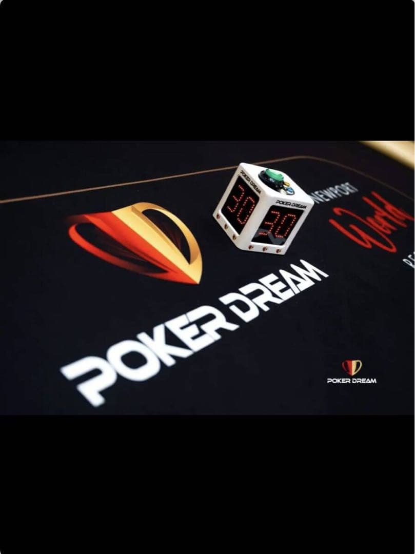 激レア！POKERDREAM公式ショットクロック　ポーカードリーム2