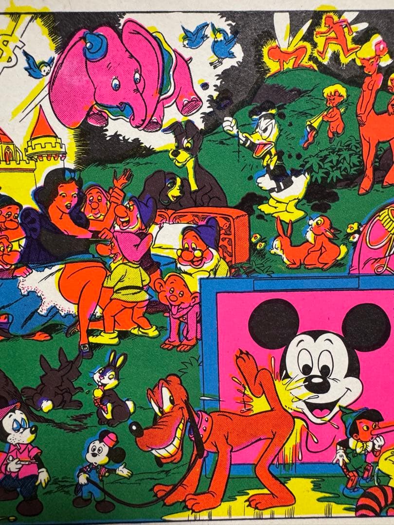 60sビンテージポスター　ディズニー