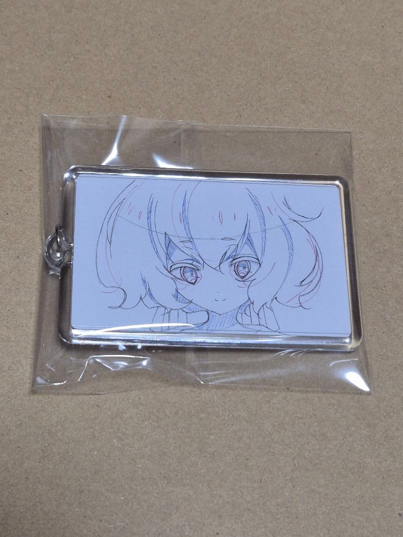 ゾンビランドサガ展 オープニング線画 キーホルダー 紺野純子