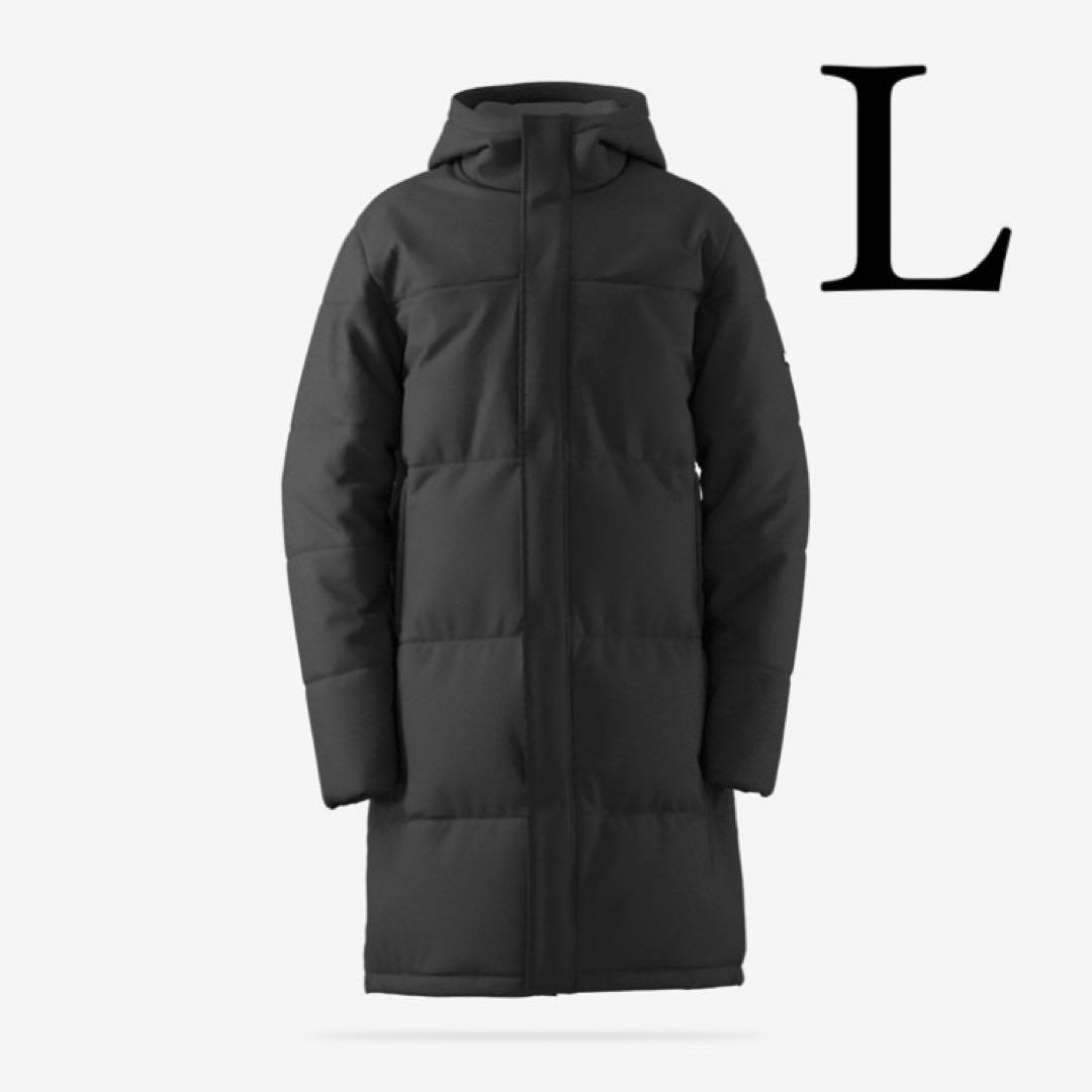 【極美品】 バタフライ ベンチコート ロングコート Lサイズ ブラック 黒