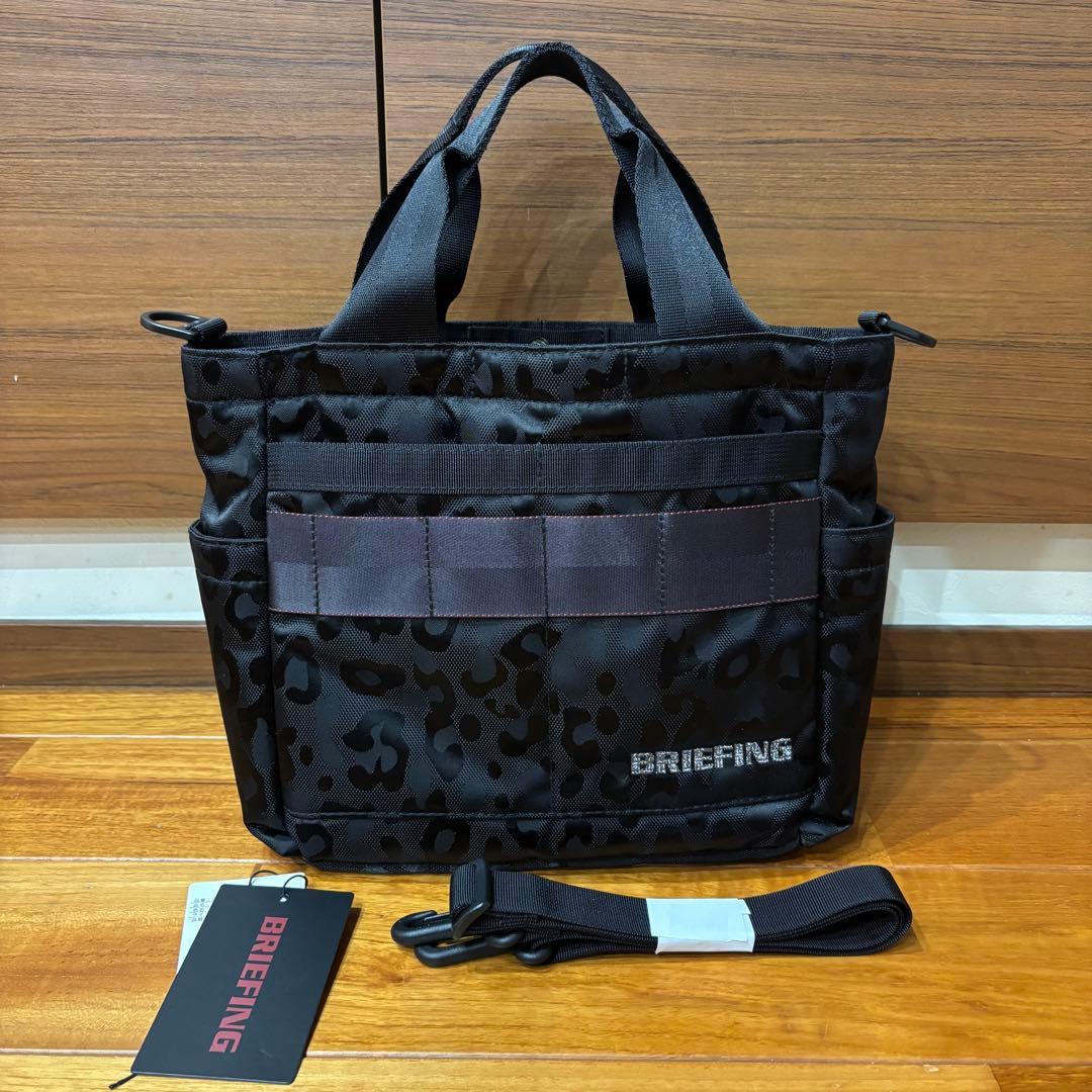 BRIEFING GOLF カートバッグ　レオパルド柄