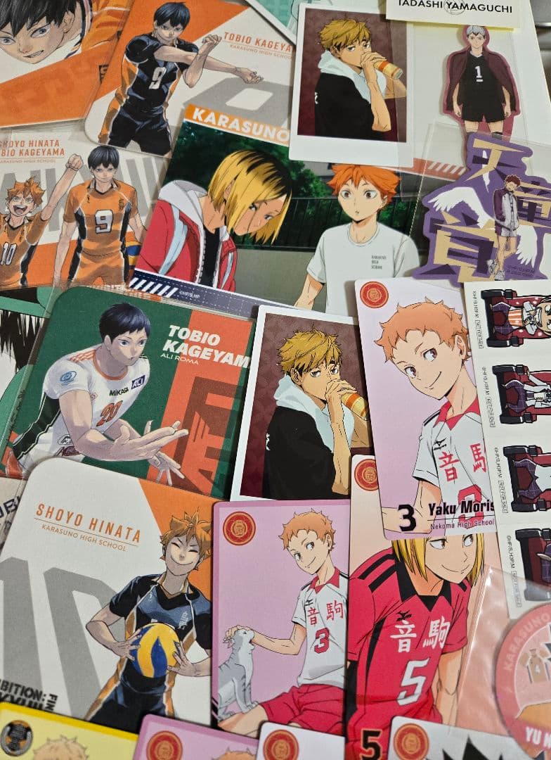 アニメグッズ　キャラクターグッズ　　 ハイキュー!!　まとめ売り　約350個