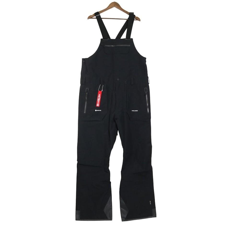 VOLCOM ボルコム　GORE-TEX ビブパンツ XL 黒 スノボウェア