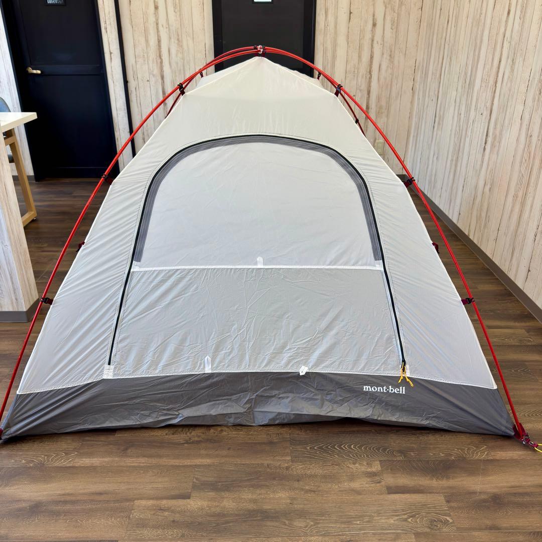 mont-bell モンベル　ステラリッジ3テント　ブルー　グランドシート付き