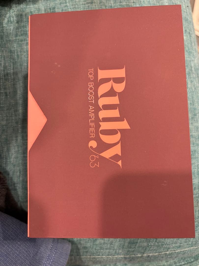 UAFX Ruby Top Boost Amplifier ‘63
