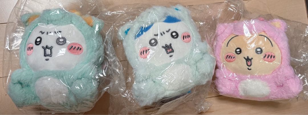 ちいかわ ハッピーバッグ 2024 干支ぬいぐるみ 辰　3点セット