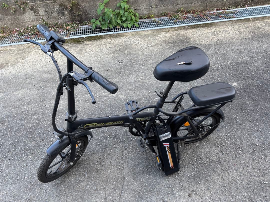 電動アシスト自転車 黒　引き取りのみ　発送は対応していません