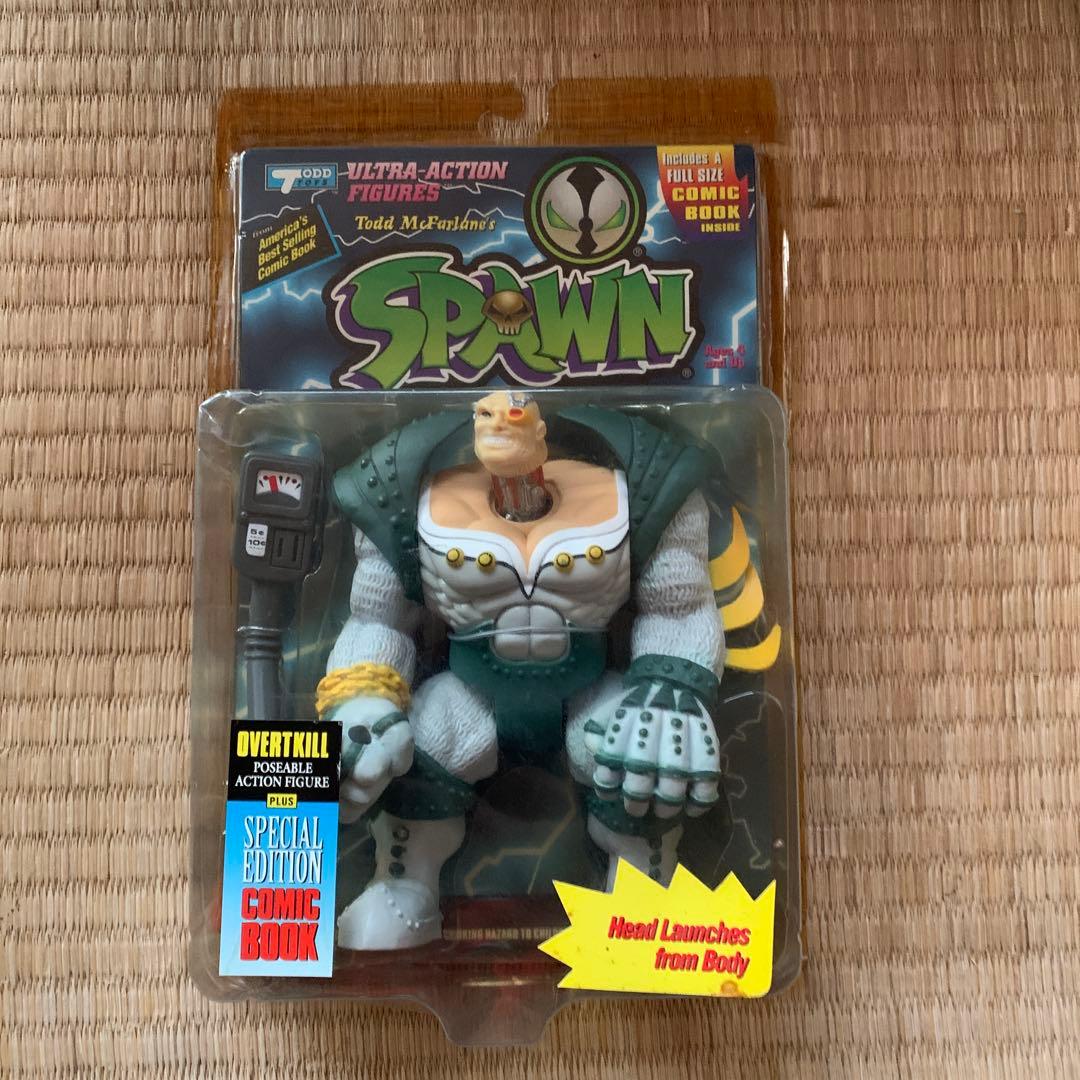 スポーン　Spawn Overkill フィギュア コミック付き