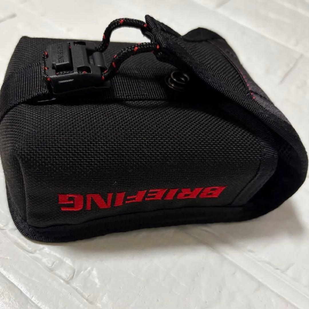 美品　ブリーフィング ラウンド小物 TL スコープボックスポーチ 黒
